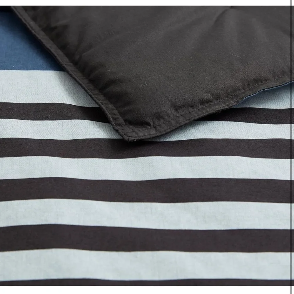 Nautica RENDON‎ CHARCOAL Queen/Full DUVET SET